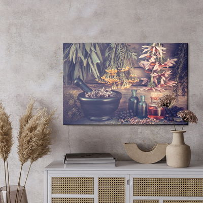 Ljuddämpande tavla - Herbs and spices corner