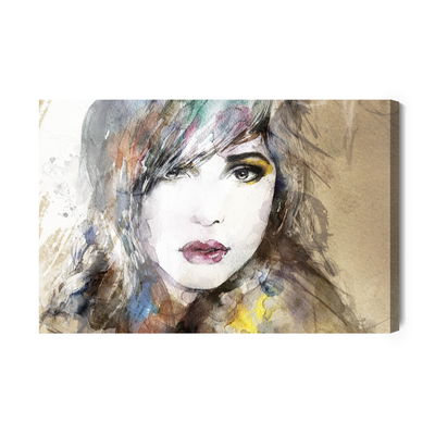 Ljuddämpande tavla - A portrait of a woman