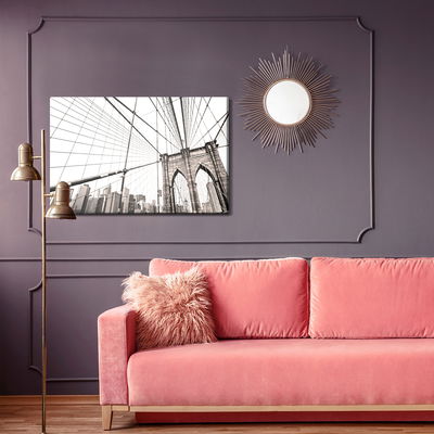 Ljuddämpande tavla - Brooklyn bridge, New York