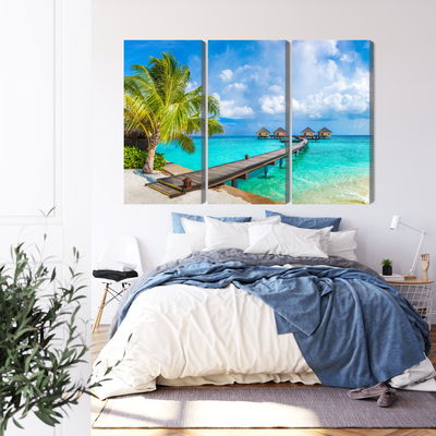 Ljuddämpande tavla - Floating houses