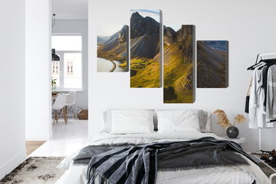 Ljuddämpande tavla - 3d aerial view of icelandic