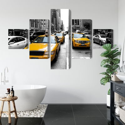 Ljuddämpande tavla - Taxis in New York