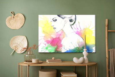 Ljuddämpande tavla - Portrait of a woman