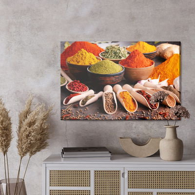 Ljuddämpande tavla - Colorful oriental spices