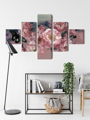 Ljuddämpande tavla - Bouquet of flowers