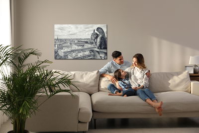 Ljuddämpande tavla - Panorama of Paris