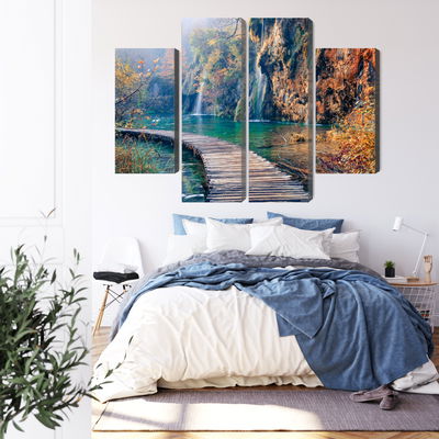 Ljuddämpande tavla - Plitvice lakes national park