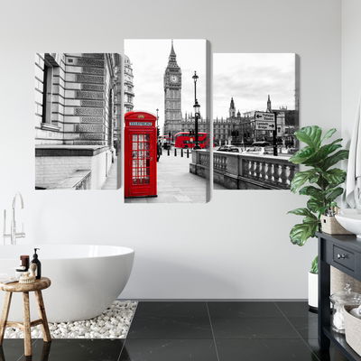 Ljuddämpande tavla - London telephone booth