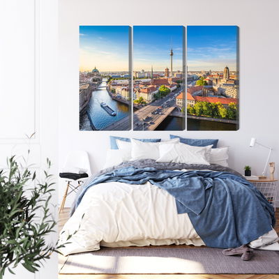 Ljuddämpande tavla - The river spree