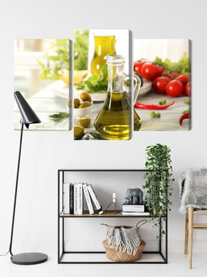 Ljuddämpande tavla - Jug with fresh oil