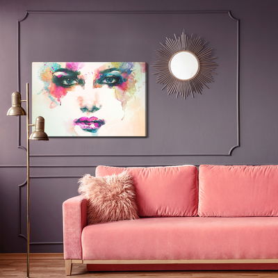 Ljuddämpande tavla - Women’s face