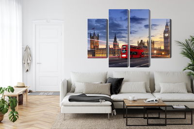 Ljuddämpande tavla - Panorama of westminster