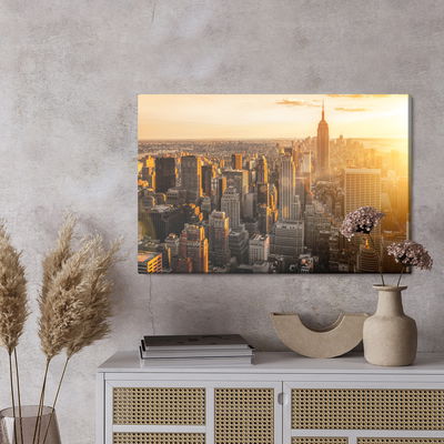Ljuddämpande tavla - Sunset in New York