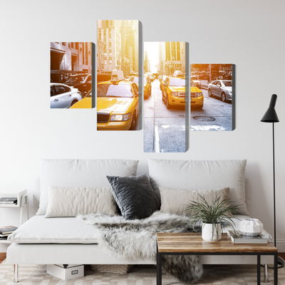 Ljuddämpande tavla - Taxi in the sunshine nyc