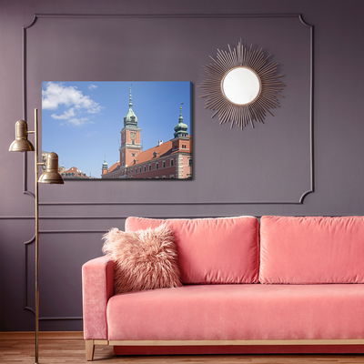 Ljuddämpande tavla - Warsaw on a sunny day