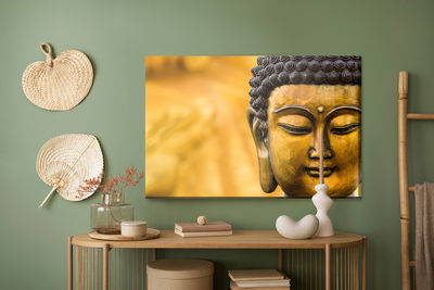 Ljuddämpande tavla - Buddha statue