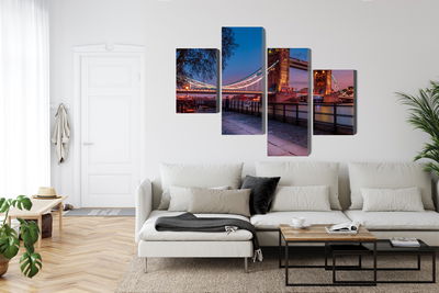 Ljuddämpande tavla - Tower bridge in London