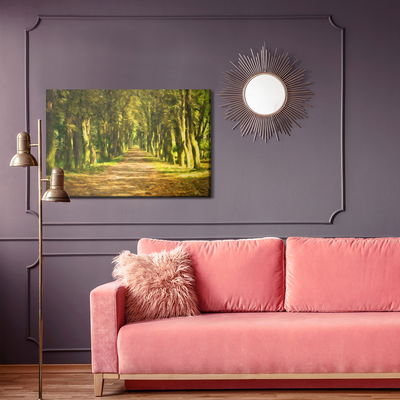 Ljuddämpande tavla - A path in the middle