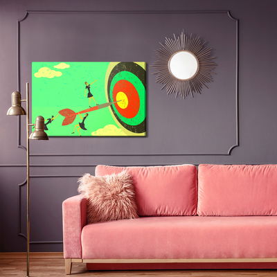 Ljuddämpande tavla - Bull's-eye