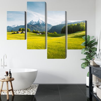 Ljuddämpande tavla - Mountain landscape