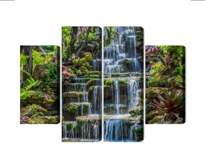 Ljuddämpande tavla - Thai waterfall