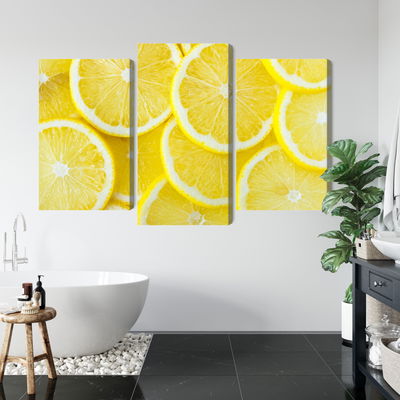 Ljuddämpande tavla - Lemon slices