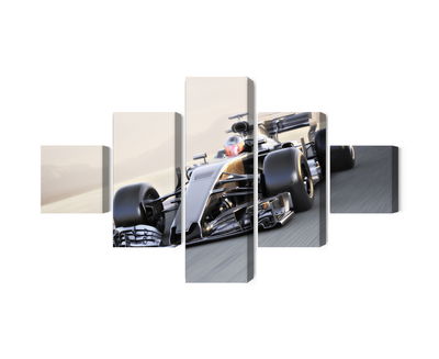 Ljuddämpande tavla - Formula 1 car