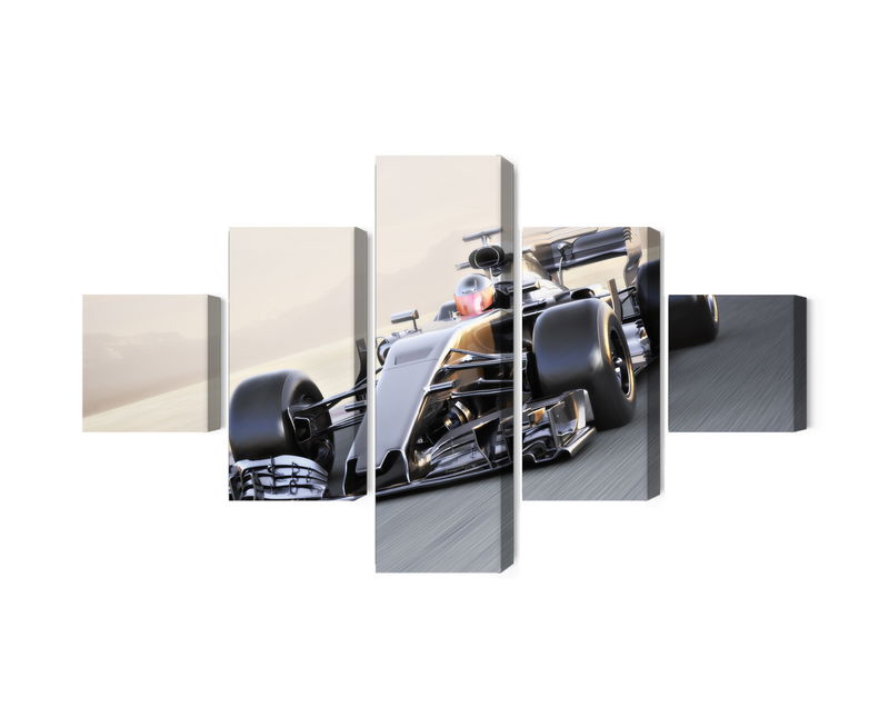 Ljuddämpande tavla - Formula 1 car