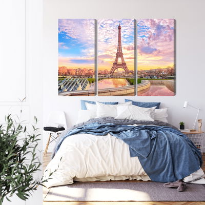 Ljuddämpande tavla - Eiffel tower in Paris