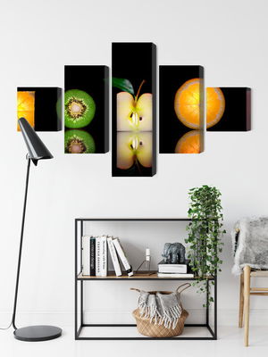 Ljuddämpande tavla - Fruit halves