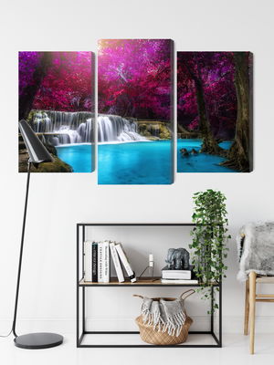 Ljuddämpande tavla - Kanchanaburi waterfall