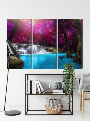 Ljuddämpande tavla - Kanchanaburi waterfall