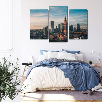 Ljuddämpande tavla - Warsaw and the view