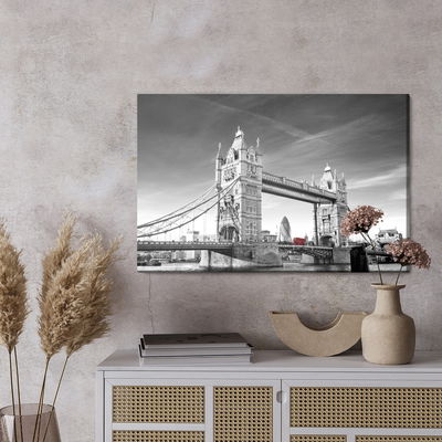 Ljuddämpande tavla - View of the tower bridge