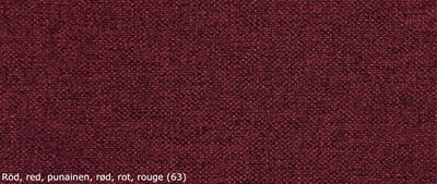 SilentDirect PES Wall Fabric -kangasnäyte, punainen