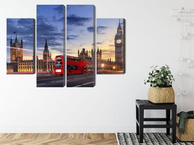 Ljuddämpande tavla - Panorama of westminster