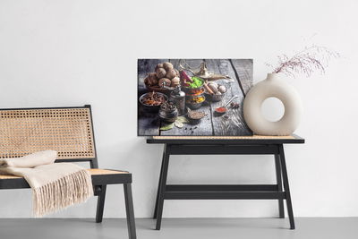 Ljuddämpande tavla - Spices with nuts