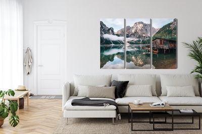 Ljuddämpande tavla - A cottage on the italian