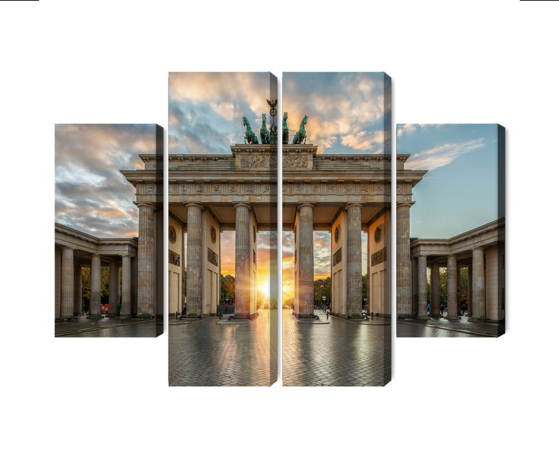 Ljuddämpande tavla - Brandenburg gate in berlin