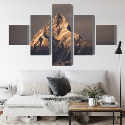 Ljuddämpande tavla - Himalayan peak in Nepal