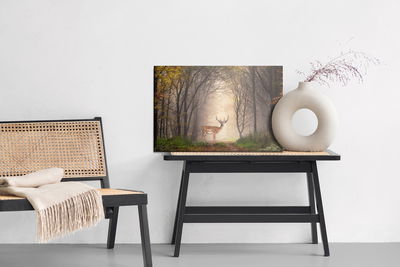 Ljuddämpande tavla - A deer in the middle