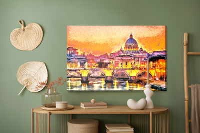 Ljuddämpande tavla - St. peter in the vatican as