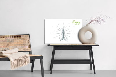 Ljuddämpande tavla - Prayer to god