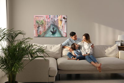 Ljuddämpande tavla - Building of venice