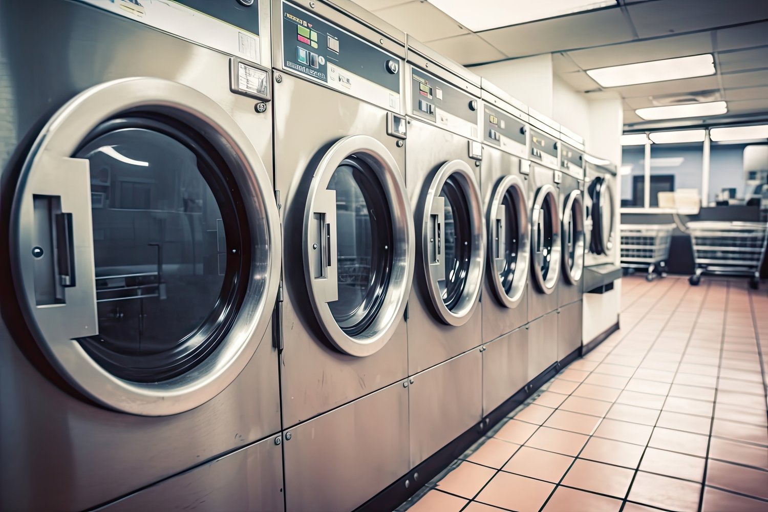 Ljuddämpa tvättstuga