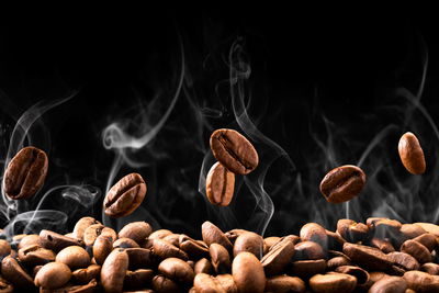 Ljuddämpande tavla - Hot coffee beans