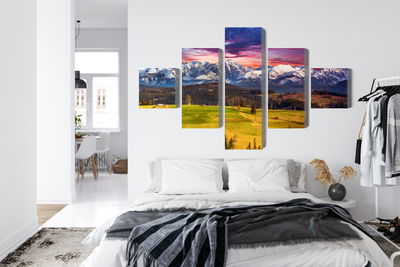 Ljuddämpande tavla - Landscape with the polish