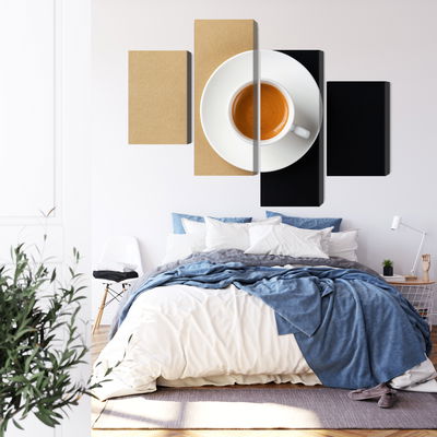 Ljuddämpande tavla - A cup of italian coffee