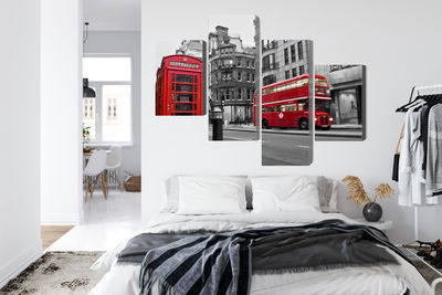 Ljuddämpande tavla - Vintage american car in cuba