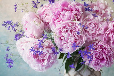 Ljuddämpande tavla - Peonies in a vase